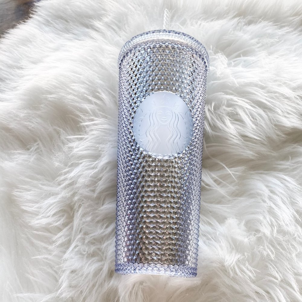 NWT Starbucks Studded Tumbler - Platinum